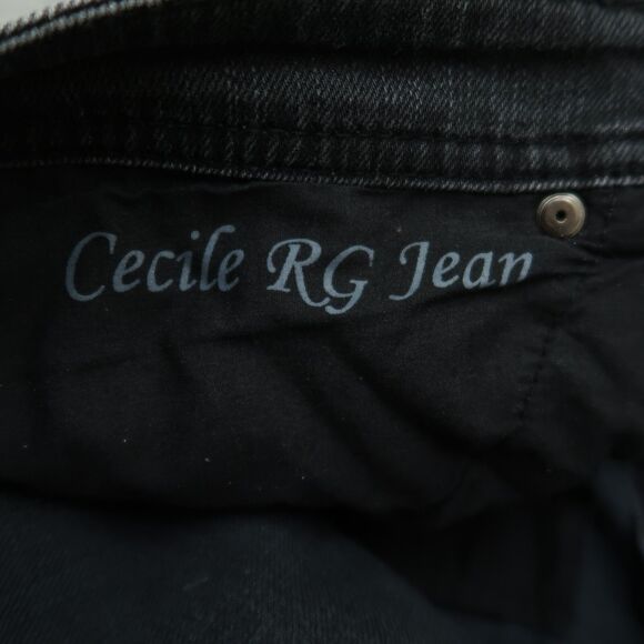 Chico's Platinum Jeans Women's Size 1.5 US-10 Gray Mid-Rise Bootcut 29" Inseam - Picture 12 of 15